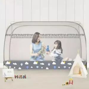 침대모기장 방충망 아기 사각 원터치 텐트 모기장 침대
