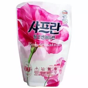 엘지 샤프란 핑크 센세이션 플러스 섬유유연제 1L