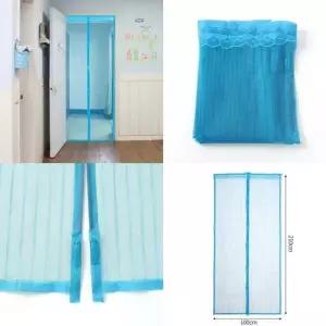 현관문 모기장 블루 100 여름 해충방지 방충망