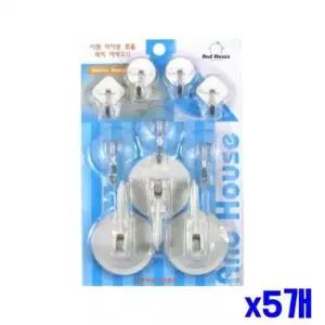 화이트 인테리어 행거 10P x5개묶음 도어행거 도어훅