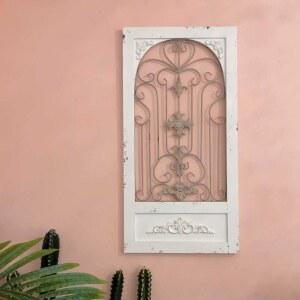 엔틱 창문 창틀 원목 갤러리 창문틀 장식 A모델 우드 발코니 옛날