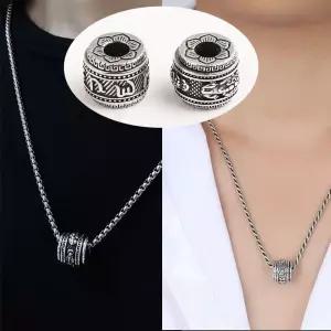 행운 펜던트 기원 비휴 육자진언 목걸이 남녀 공용 ElP9+4HiH