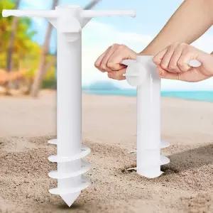 파라솔스크류 받침대 지지대 꽂이 고정대 파라솔고정 스크류형