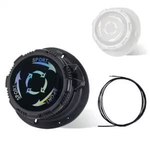 다이얼 회전 운동화 버클 무매듭 신발 끈 2P DD-12461