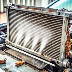 고압 세차용 물탱크 라디에이터 콘덴서 청소 완드 도구 (RV 트럭 에어컨용 180도 회전, 분해 불필요)