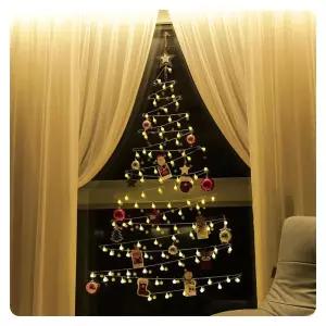 장식 CO-M 스마트 앵두전구 벽트리 100P