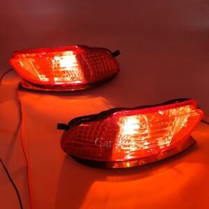 CSCSNL 렉서스 RX300 용 호환 리어 범퍼 리플렉터 라이트 2003 테일 브레이크 안개등 커버