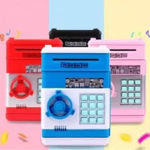 [문구/오피스] ATM 디지털 비밀번호 전자 미니 금고 지폐 저축 저금통 M10855