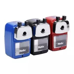 [문구/오피스] 헬릭스 메탈 핸들 연필깎이 점보일반겸용