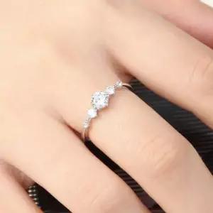 (비쥬홀릭) 실버925 백금도금 메리샤인 오픈링 반지 오픈반지