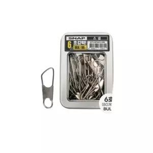 싸파 초강력 스냅 핀도래 6호 벌크 낚시 채비 도래