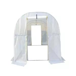 비닐하우스 옥상 테라스 조립식 미니 간이 L2m 야외 이중문