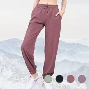 [이지커머스]하이웨스트 쿨 조거 팬츠 여성 요가 바지 밴딩 와이드 여자조거팬츠 여성조거팬츠 여성조커팬
