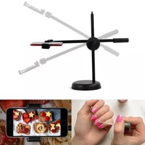 [이지커머스]스마트폰 수직 수평 촬영 거치대 장비 셀프 유투브 촬영장비 수직촬영