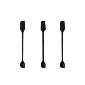 소소낫 미니 스파츌라 실리콘 스푼 멀티툴 블랙 3개 BNA