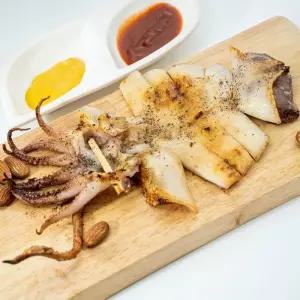 [담미로]구룡포 반건조 오징어 5미 피데기 휴게소 맥반석 간식 맥주안주