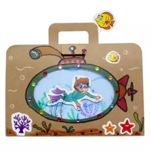 뚝딱 바다속 친구들 입체 북아트 만들기 교구 재료 1인용