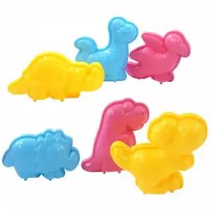 뚝딱 찍기놀이 3D공룡몰드 6종 만들기 교구 재료