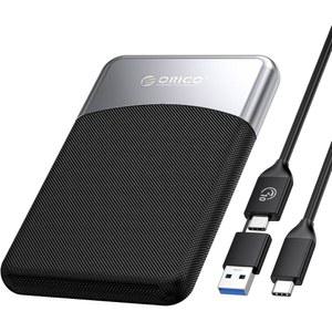 [미국배송] ORICO 2TB 외장 SSD(2-IN-1 USB C 케이블 포함) 휴대용 솔리드 스테이트 드라이브 3.2 1세대 최대 460MB/S 먼지 및 낙하 저항성 USB-C 스마트폰 PC 태블릿 랩탑을 위한 신뢰할 수 있는 스토리지 - M25PRO