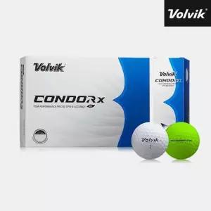 2025 볼빅 콘도르 X 골프볼 2COLORS 남여공용 4피스 12알 우레탄 커버 TA3664051