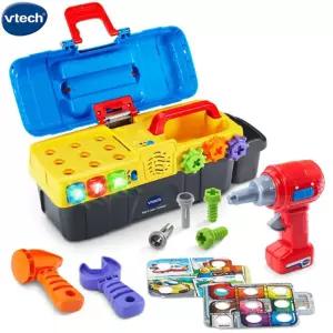 브이텍 전동드릴 공구놀이세트 어린이날 공구교육 직업놀이 지능개발 완구 역할놀이