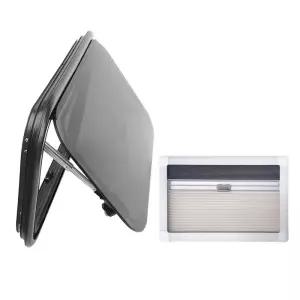 캠핑카창문 직각 평면형 모기장 슬라이딩 교체