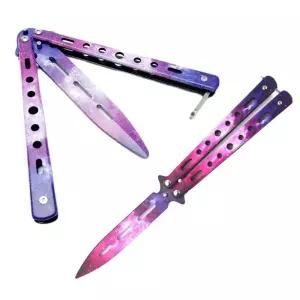 카림빗 연습용 발리송 트레이너 나비칼 카람빗 BK퍼플