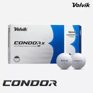 [볼빅] 2023 콘도로X 우레탄 화이트 카본 골프볼/골프공[4피스/12알][화이트]
