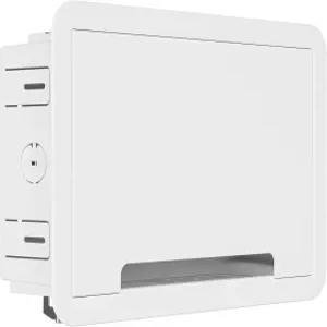 르그랑 - 온큐 케이블 관리 인월 미디어 박스 이중 목적 구조 배선 인클로저(장착 브래킷 포함) 홈