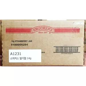 딸기잼(일회용 스머커스 14g 200개입)