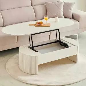 리프트 업 테이블 리프팅 식탁 다용도 책상 조절