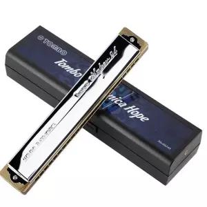 하모니카 24홀 초보 악기 밴드 입문 복음 트레몰로