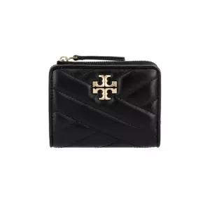 여성 키라 쉐브론 바이폴드 지퍼 반지갑 153121 001)