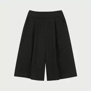 행텐틴즈 더블페이스 6부 버뮤다 턱 팬츠_100(14570-037-401-07)