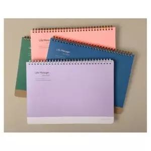 [문구] 만년형다이어리 2P 트윈링 플래너 스케줄러 일기장