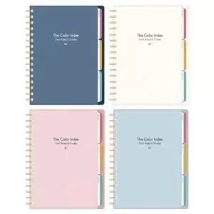 [문구] ibis 4500 3인덱스PP스프링노트 1박스 48개입