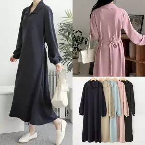 위쉬몰 AR 심플프롬카라긴팔원피스(T697H512) 빅사이즈 (43595783A)