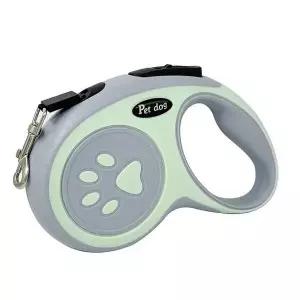 목줄 5m 자동 민트그레이 ZF 산책용 리드줄 강아지
