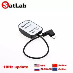 호환 10Hz NMEA USB Type C GPS 수신기 Type-C GPS GLONASS Galileo BeiDou 모듈 GNSS 안테나 Android Wind