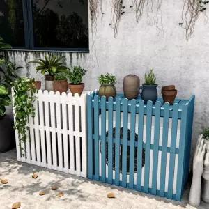 원목 에어컨 실외기 가리개 커버 가림막