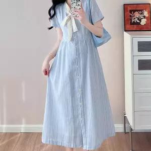 맘콩 원피스임부복 귀여운임산부원피스 임산부옷 여름임부복 임부원피스 임산부치마 만삭원피스