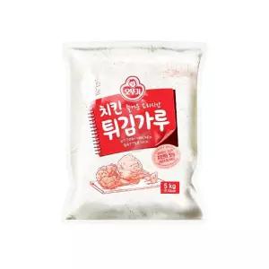 5kg 오뚜기 치킨용 치킨튀김분말 후라이드파우더 대용량 프라이드 닭튀김 튀김가루 업소용
