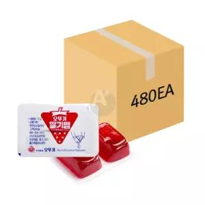 오뚜기 일회용 480개입 (1BOX) 딸기잼 디스팬팩 12g
