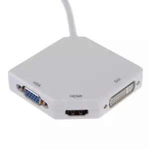 Mini 652RMU94 DisplayPort to HDMI DVI VGA 변환어댑터 MDP