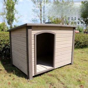 강아지 조립식 원목 하우스 에메랄드 야외견사 대형 침대 진돗개 견사 튼튼한 반려견