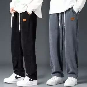 겨울체육복 조거팬츠 기모 남성 통넓은바지 트레이닝복