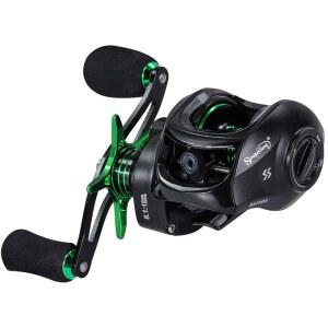 9개 + 1개의 역방향 방지 볼 베어링이 있는 수가일랑 미끼 캐스팅 낚시 릴, 8.1:1 고속 기어비