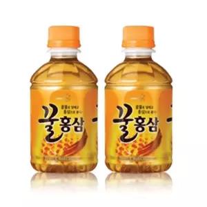 웅진 꿀홍삼 280mlx24펫/병원/사무실/선물용/손님/접대/방문용/회의실/건강차/스승의날/기력/보충/액상차