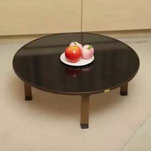 키마 단청공예 원형 81 다용도상 하이그로시 공부 옛날밥상 테이블 책상 교자상 좌식 집들이상