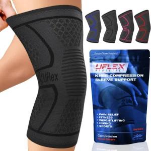 스포츠 러닝 역도 관절염 메니스커스 찢어짐 ACL 하이킹 지원 및 피트니스를 위한 UFlex 육상 압박 무릎